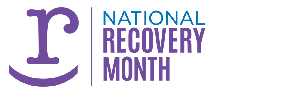 national recovery month logo and banner