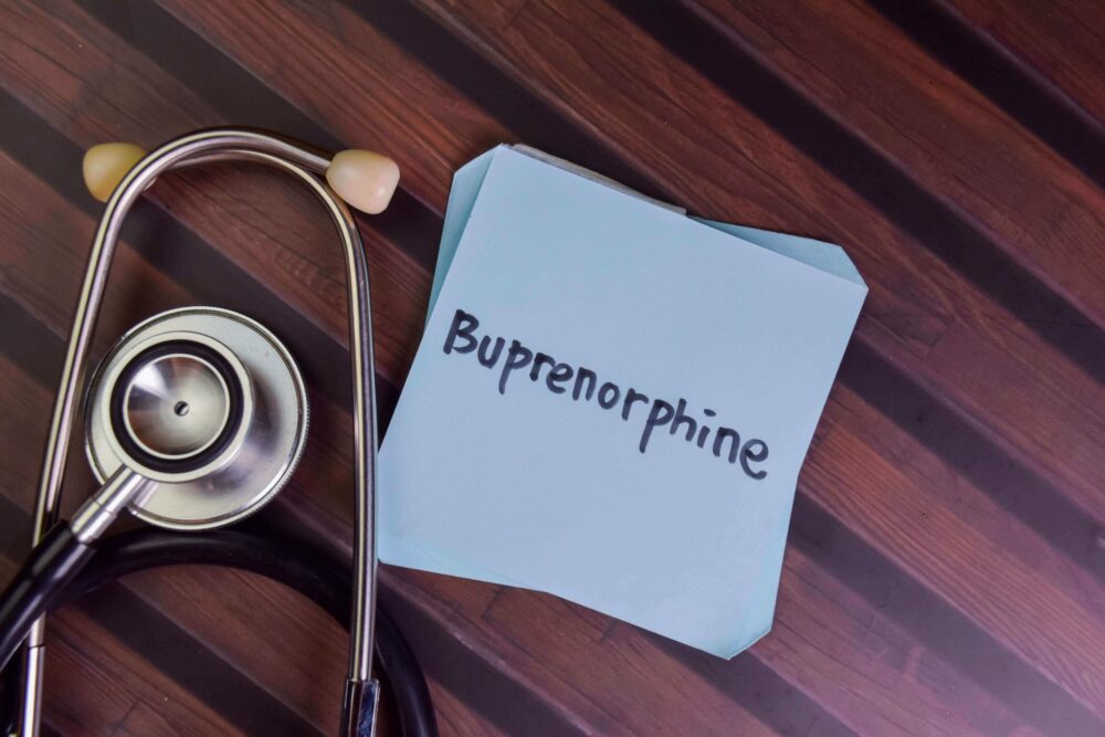 buprenorphine an ingredient in suboxone written out
