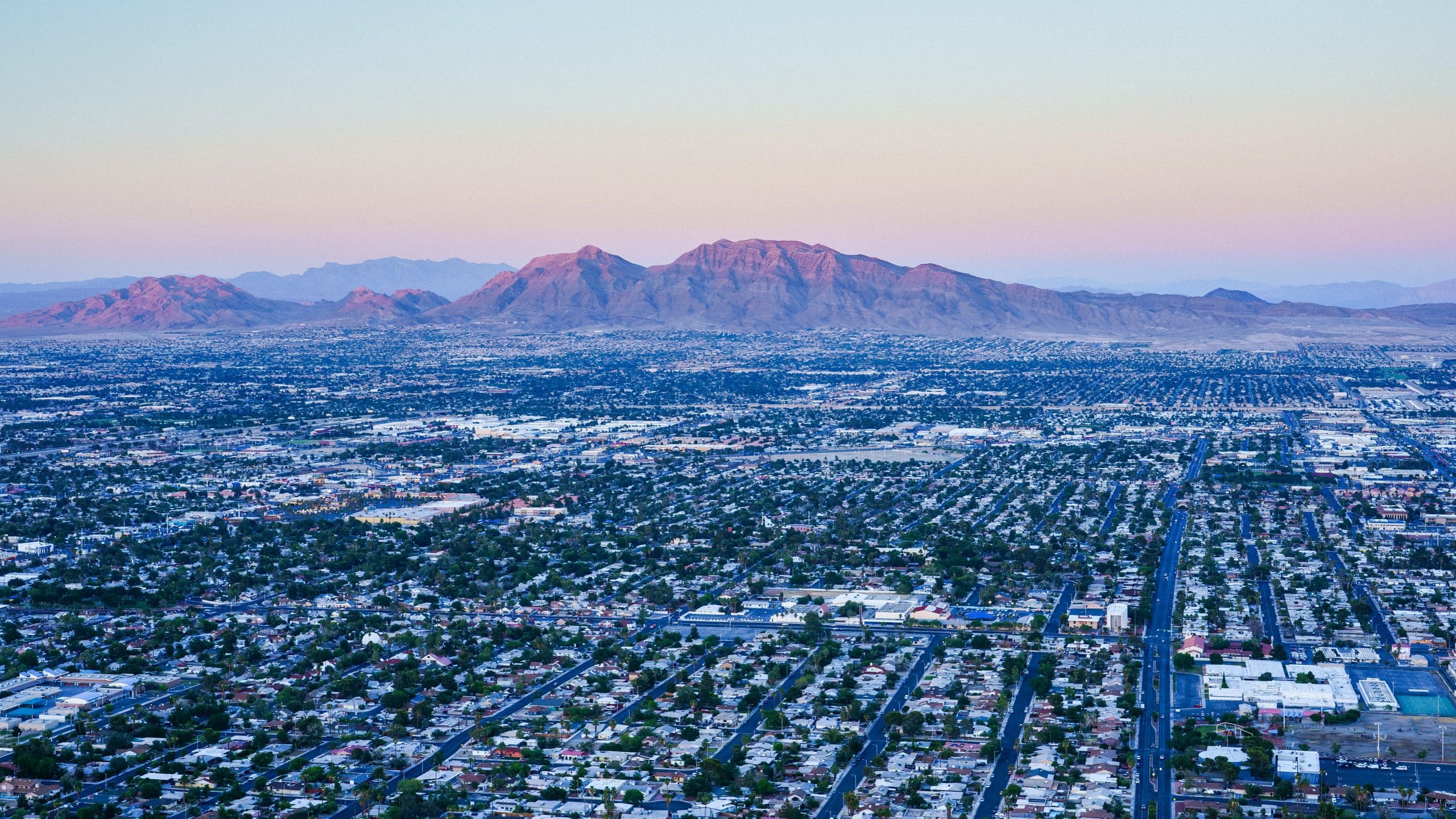 Las Vegas Suburbs View