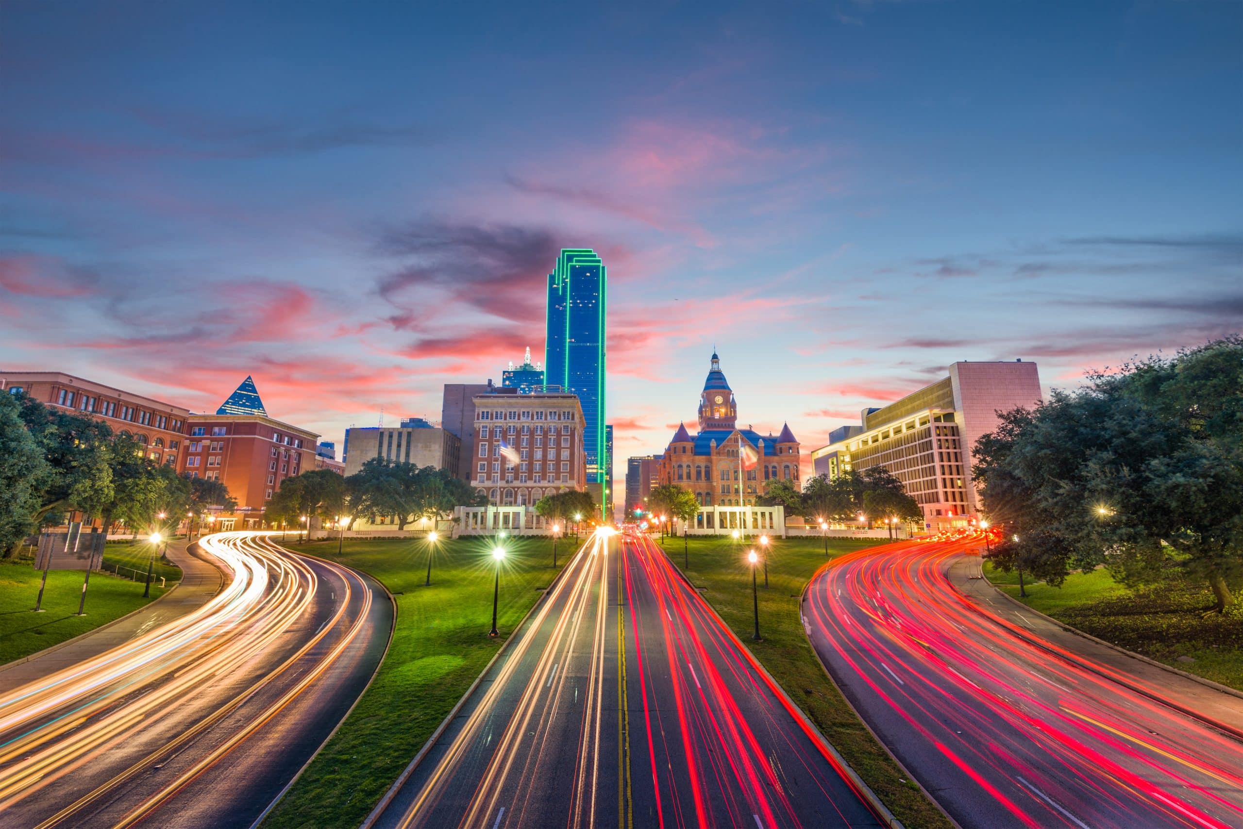 Dallas Texas travel roads