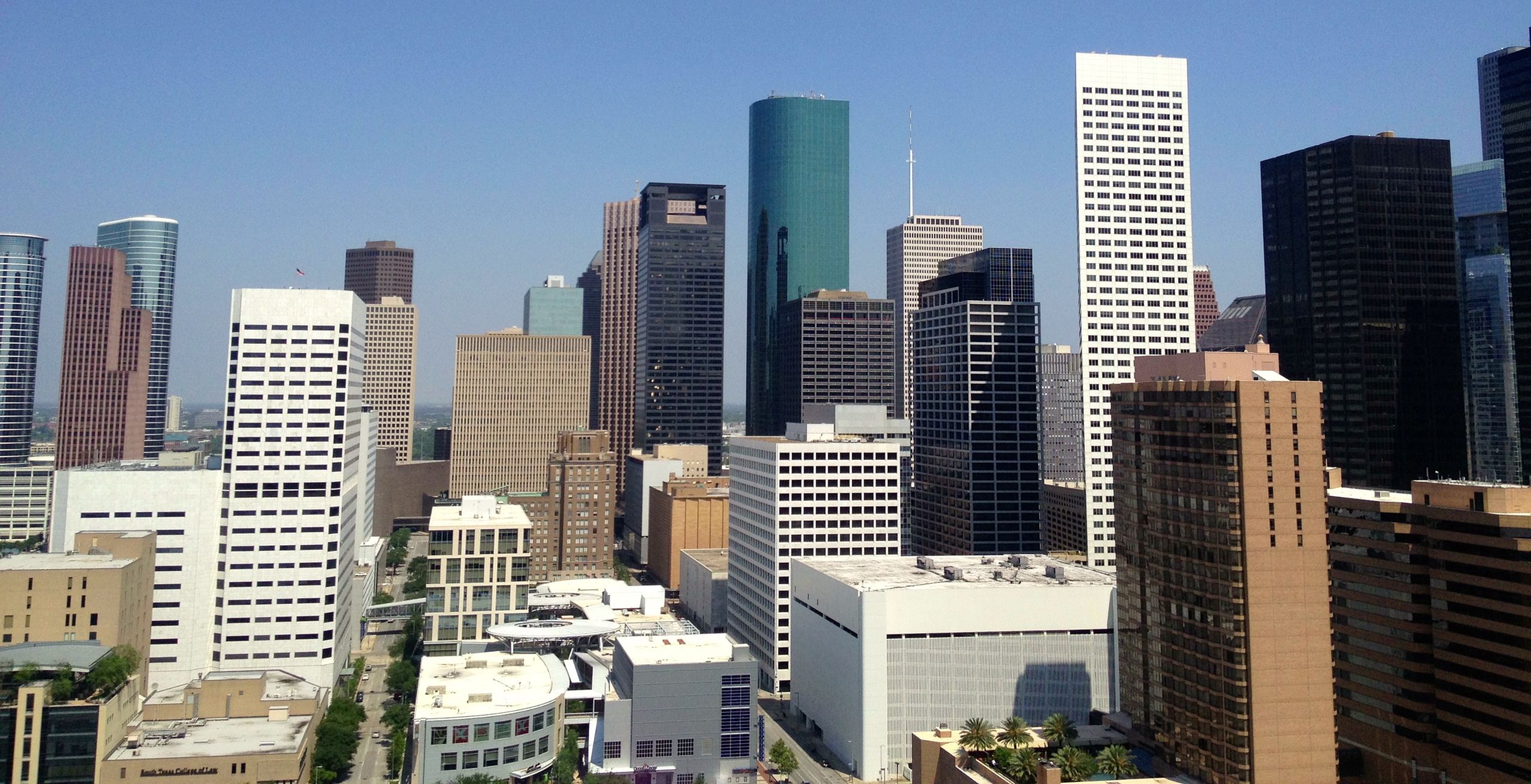 Cityscape of Houston during the day