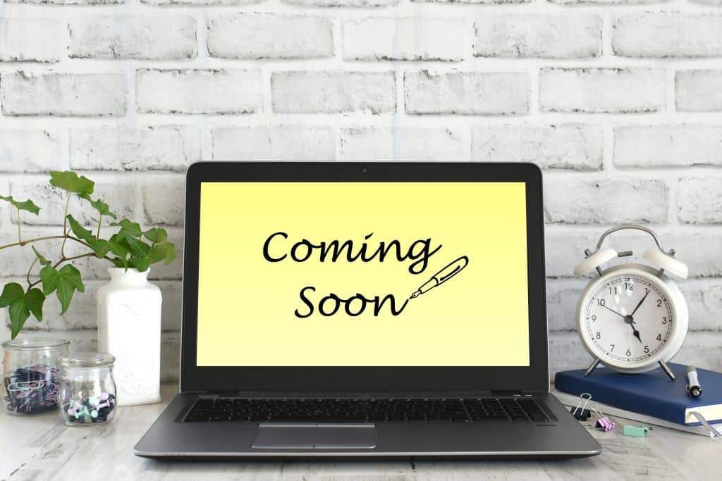 coming soon note