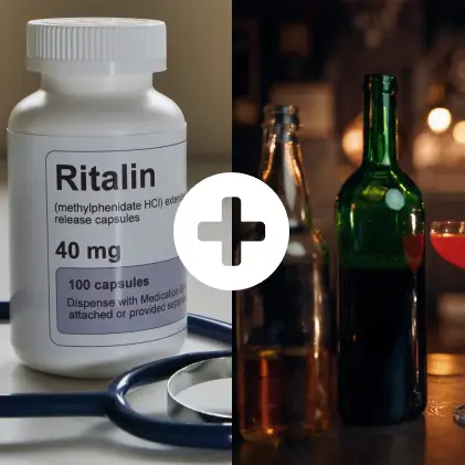 ritalin and alcohol combing pictures
