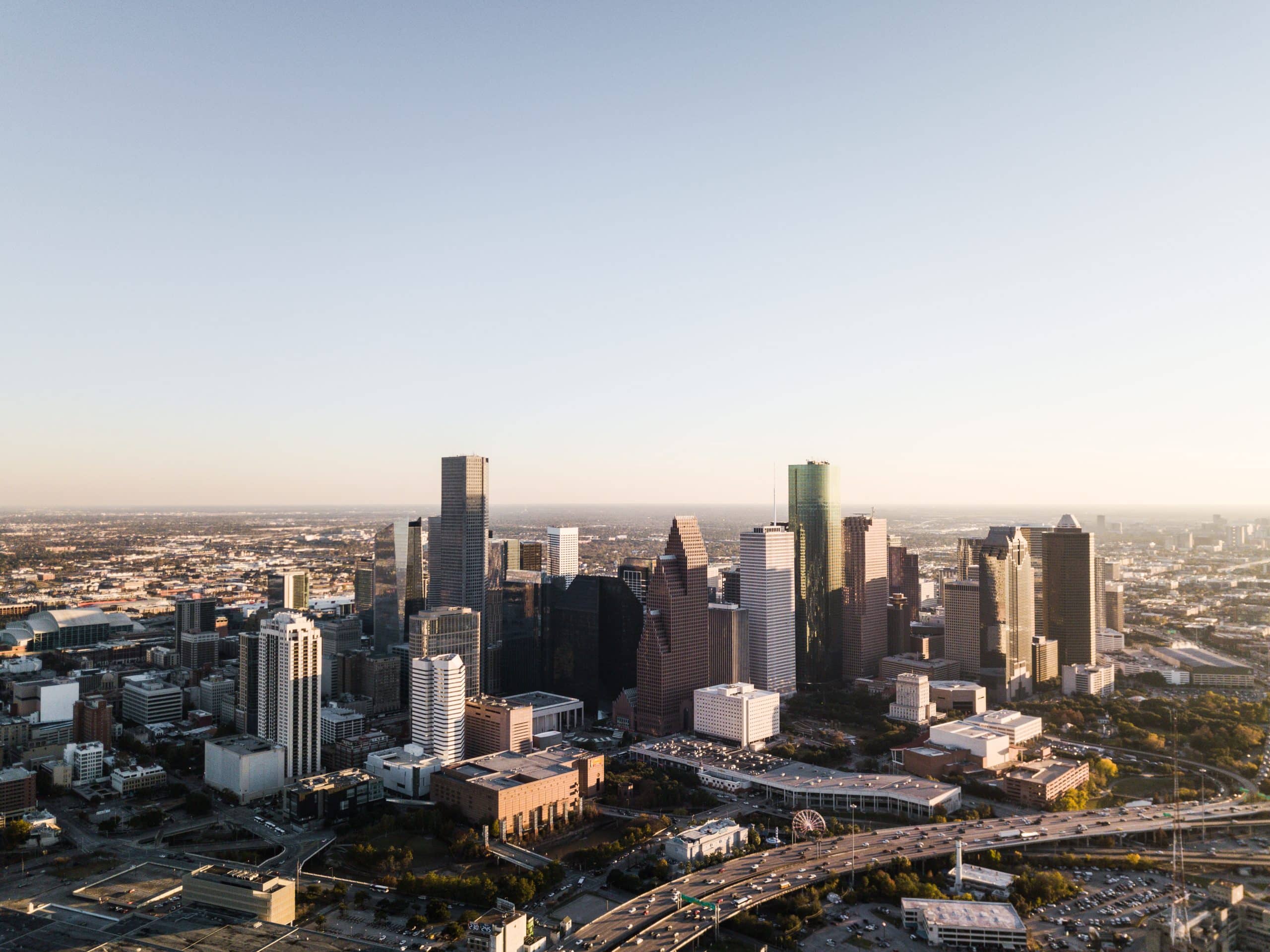Houston Tx View from Air