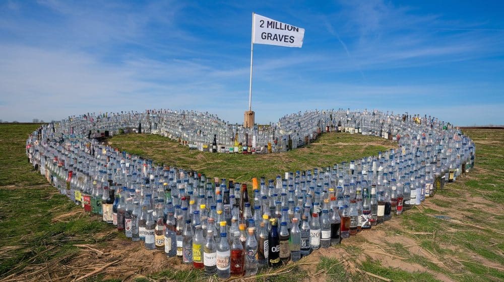 2-million-empty-alcohol-bottles-arrange