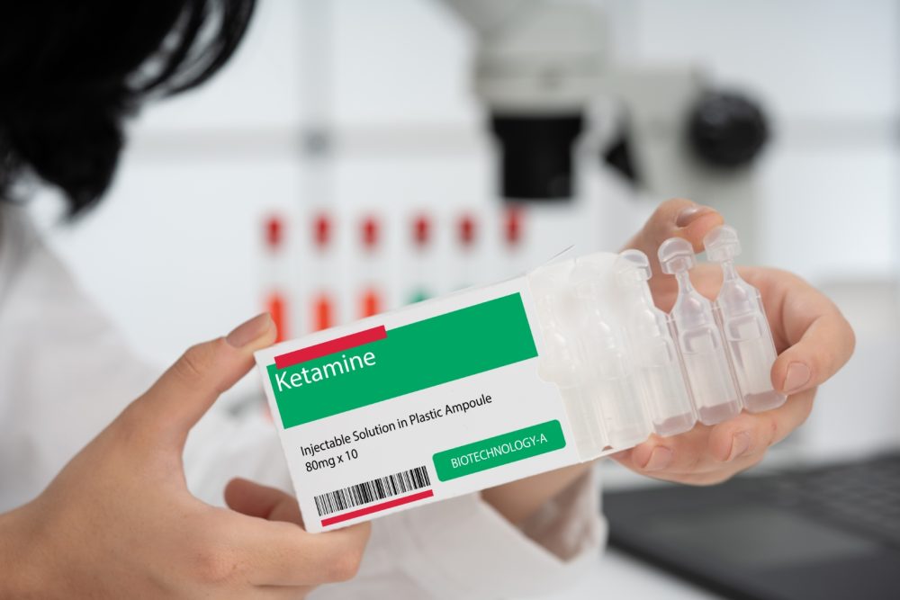 Ketamine from the Pharmacy in Packaging
